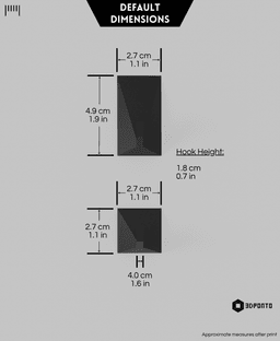 Hook Wall Hanger 3d model