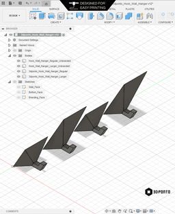 Hook Wall Hanger 3d model
