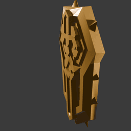Dwarven Shield 3d model