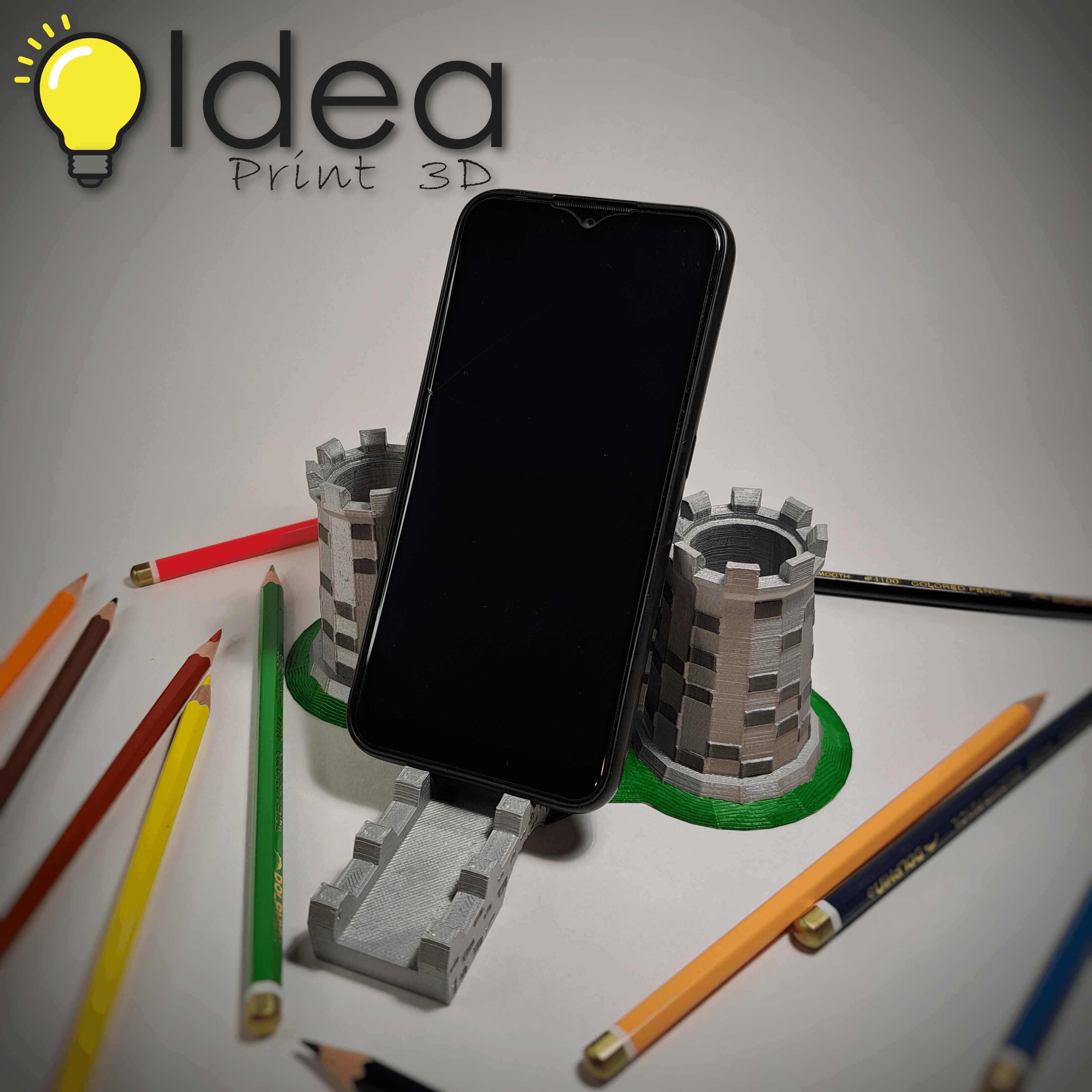 Phone Stand Low-Poly 3d model