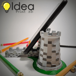 Phone Stand Low-Poly 3d model