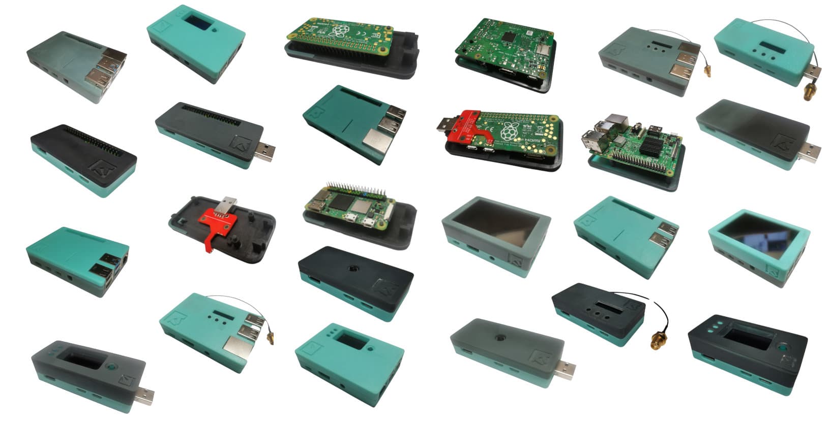 SnapBox Raspberry Pi 3 / 4 / Zero - (Resin) 3d model