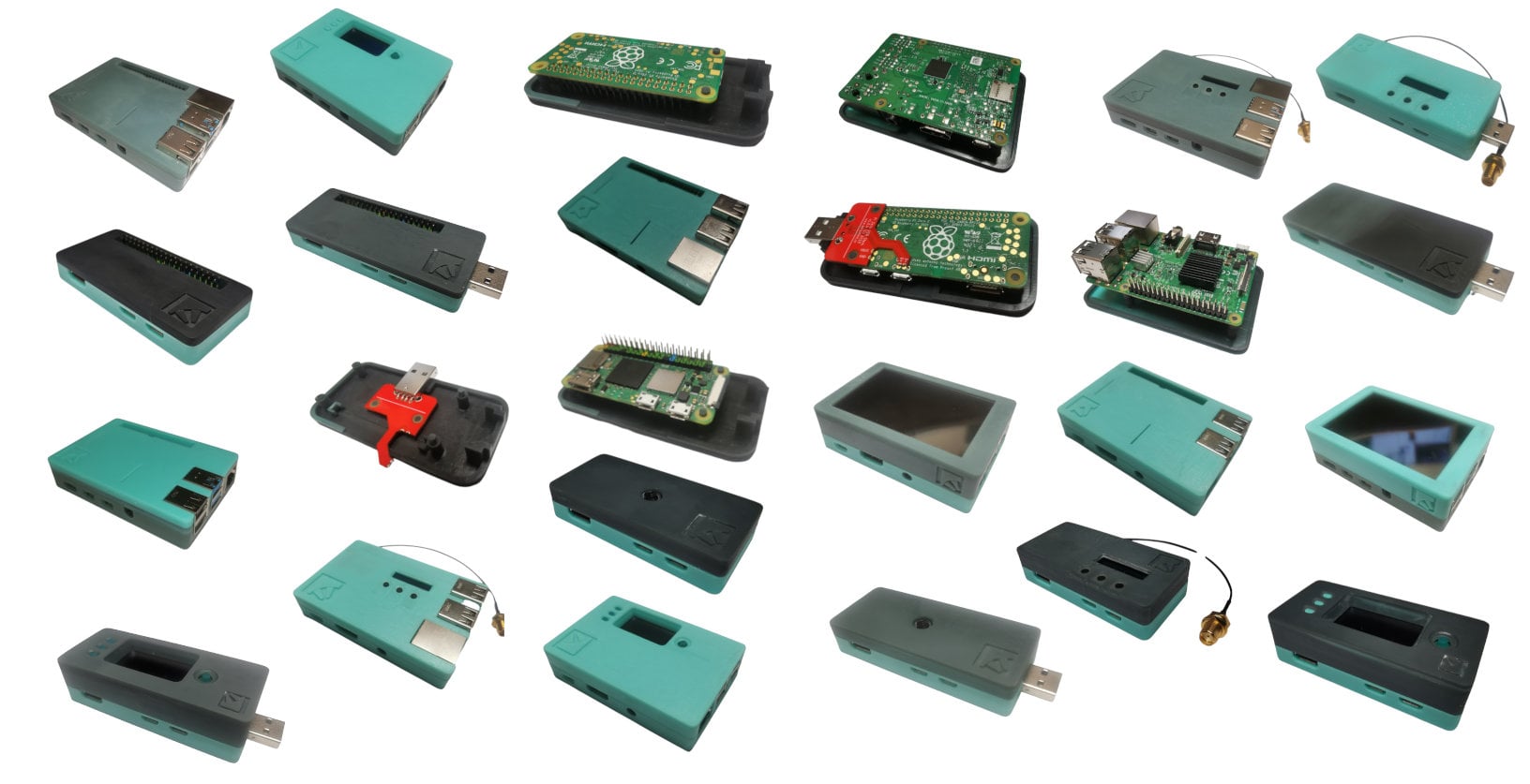 SnapBox Raspberry Pi 3 / 4 / Zero - (Resin) 3d model