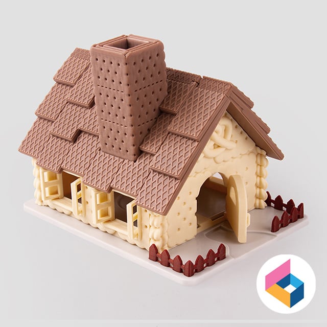 Foldable_Cookie_House 3d model