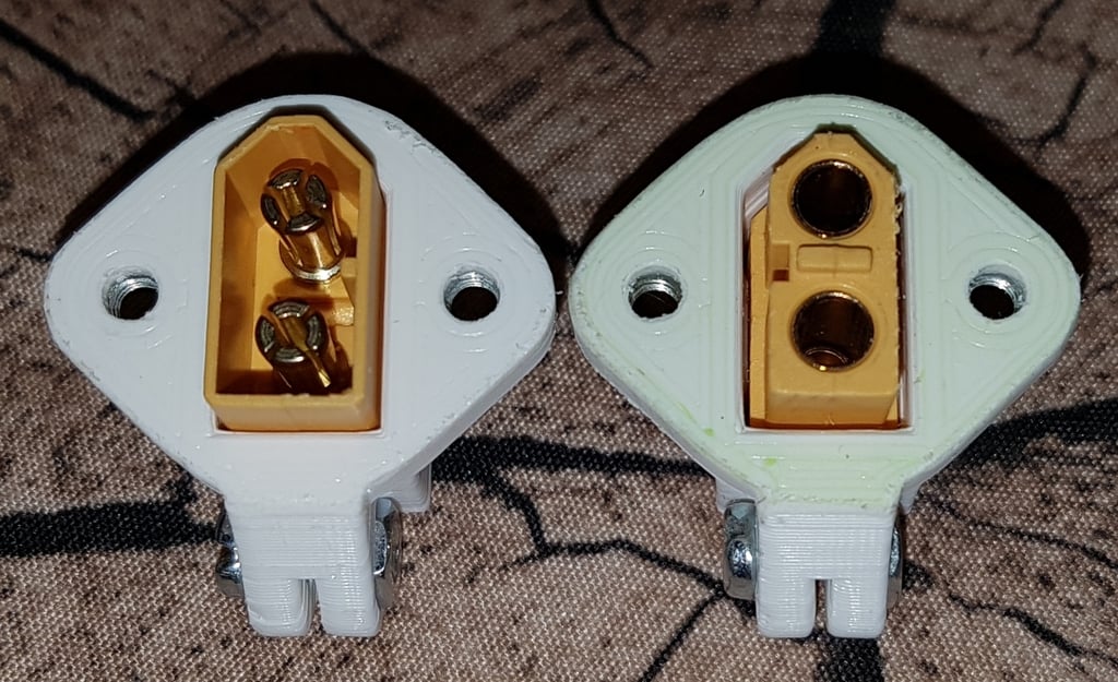XT60 wall mount 3d model