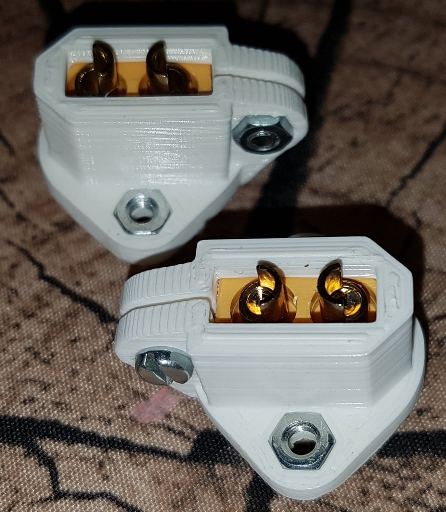 XT60 wall mount 3d model
