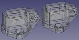 XT60 wall mount 3d model