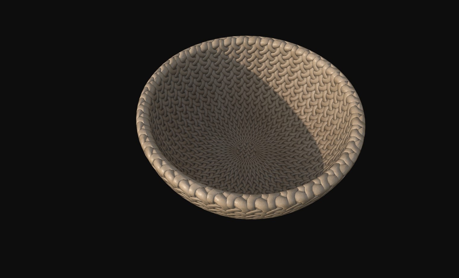 Crochet Bowl.stl 3d model