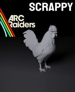 ARC Raiders Scrappy the Chicken 3d model