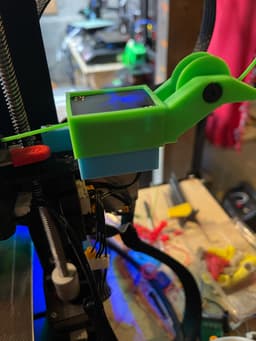 Cr-6 se Filament sensor roller 3d model