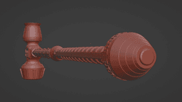 Dwarven Hammer 3D Print File (STL) 3d model
