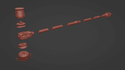 Dwarven Hammer 3D Print File (STL) 3d model