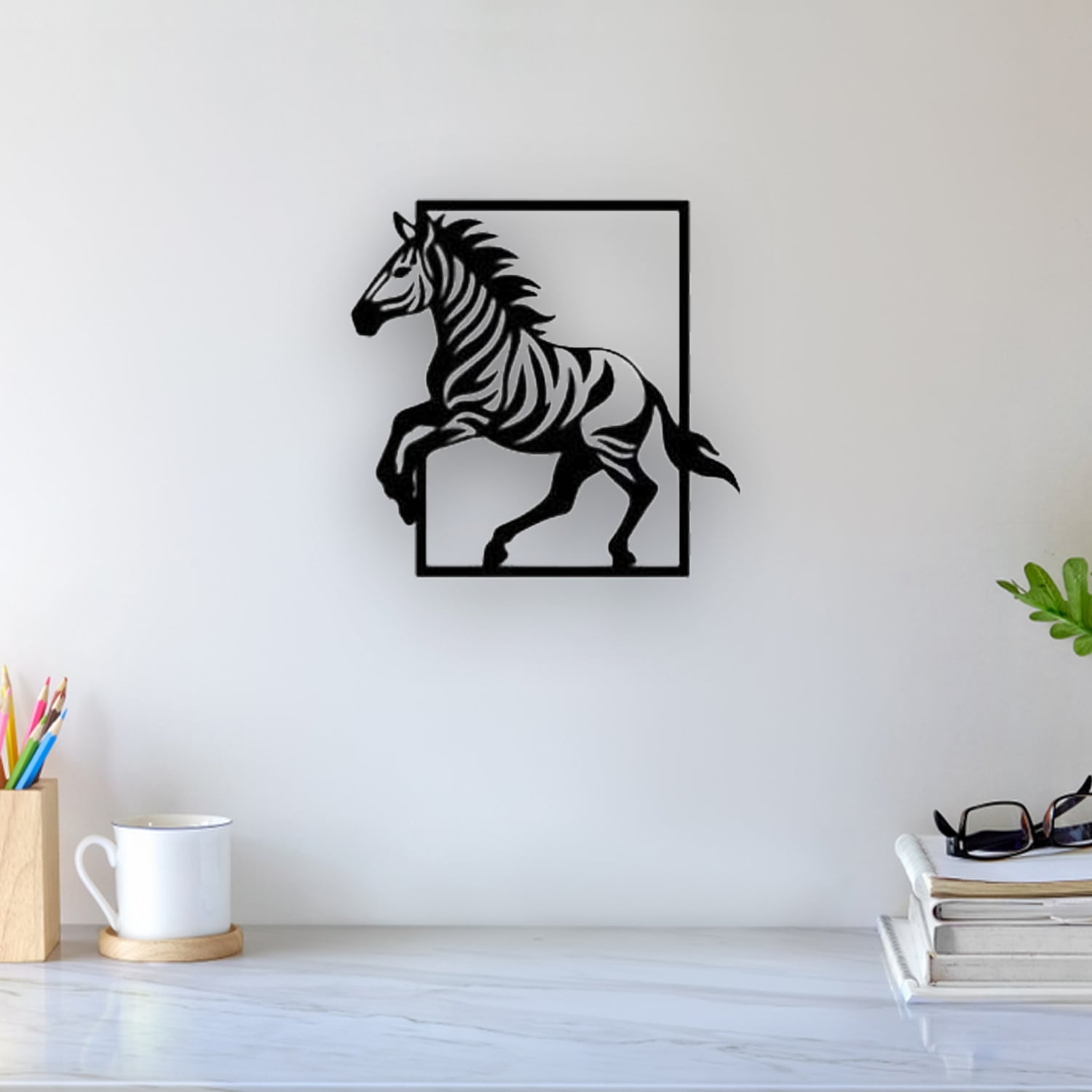 Horse Wall Art 3d model