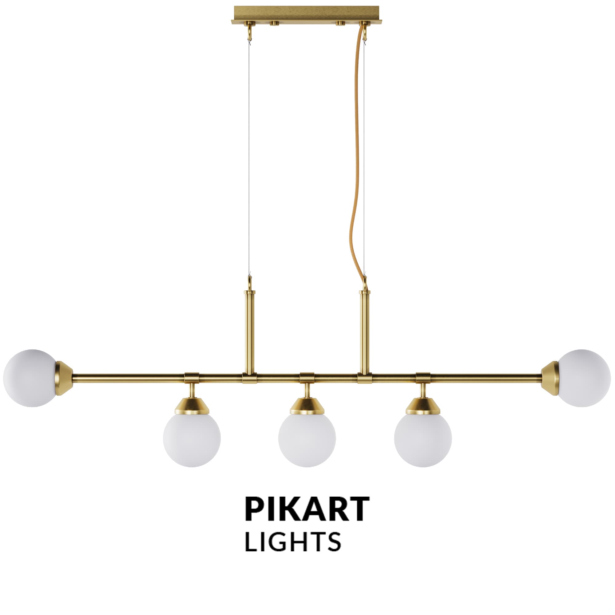 Double join lamp, SKU. 6285 by Pikartlights 3d model