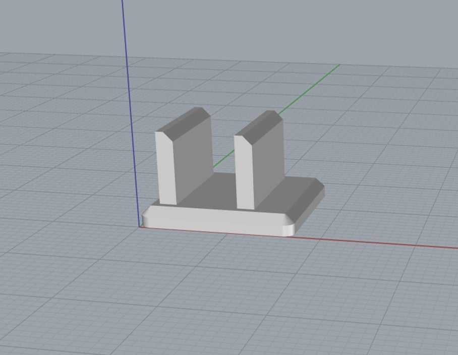 Raspberry Pi USB Port Cover 3d model