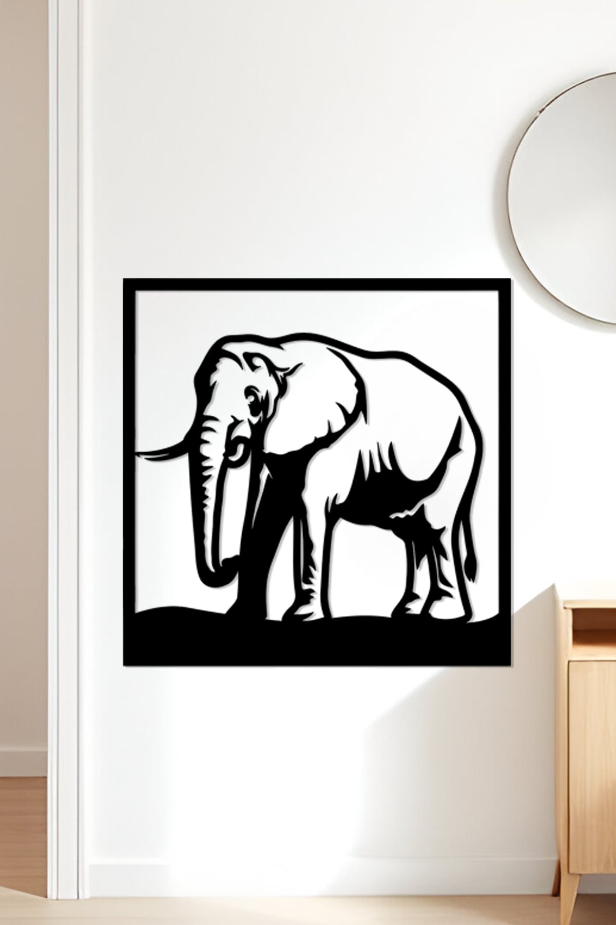 Elephant Wall Art, Wall Decor, Home Decor 3d model