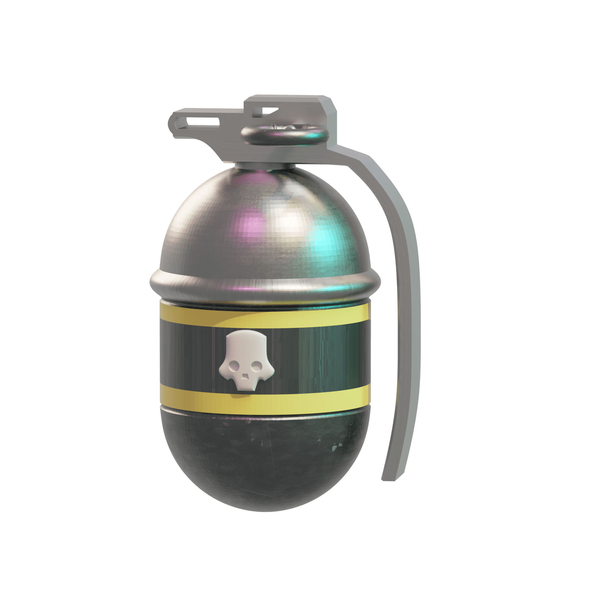 Helldivers 2 G-6 Frag Grenade 3d model