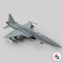 F-5E Armament Set 3d model