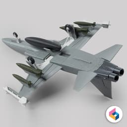F-5E Armament Set 3d model