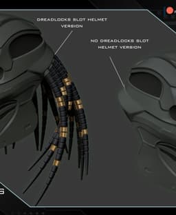 Predator Spawn helmet 3d model