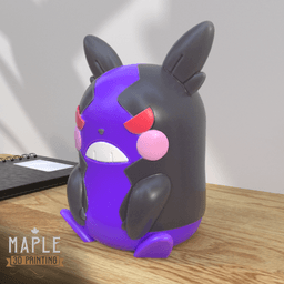 Morpeko - Happy - Angry - Ornamental 3d model