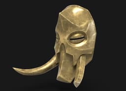 Skyrim Dragon Priest Mask 2 3d model