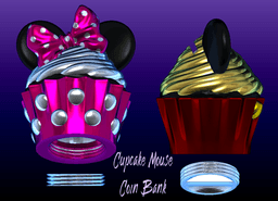 Cupcake Mouse - Extra Model 3d model