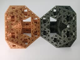 Menger Sponge - Easy to Print 3d model