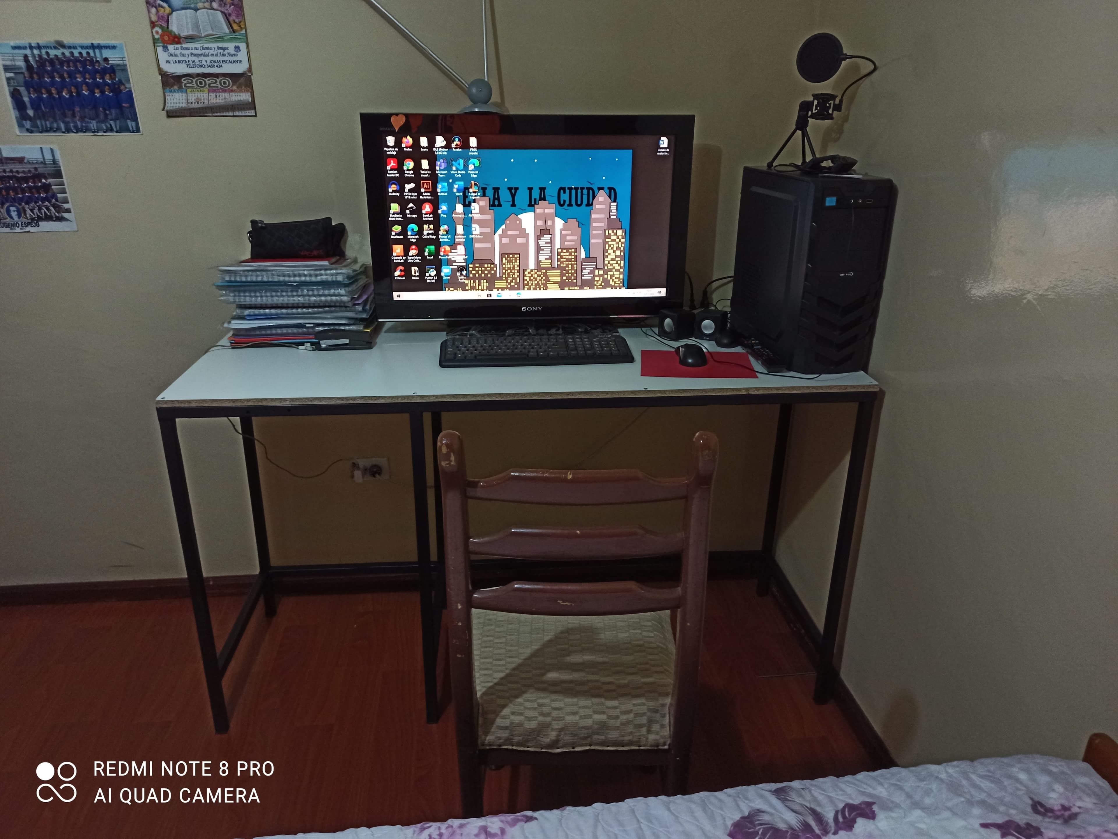 Computer Desk 3d model