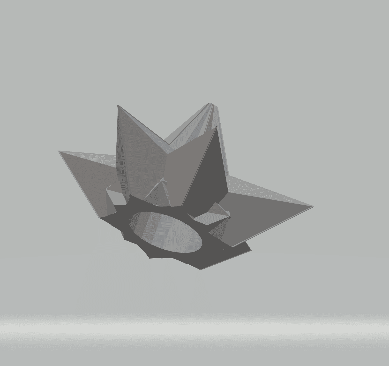 FHW: (Christmas ornament) 2 part Classic Star Tree Topper 3d model