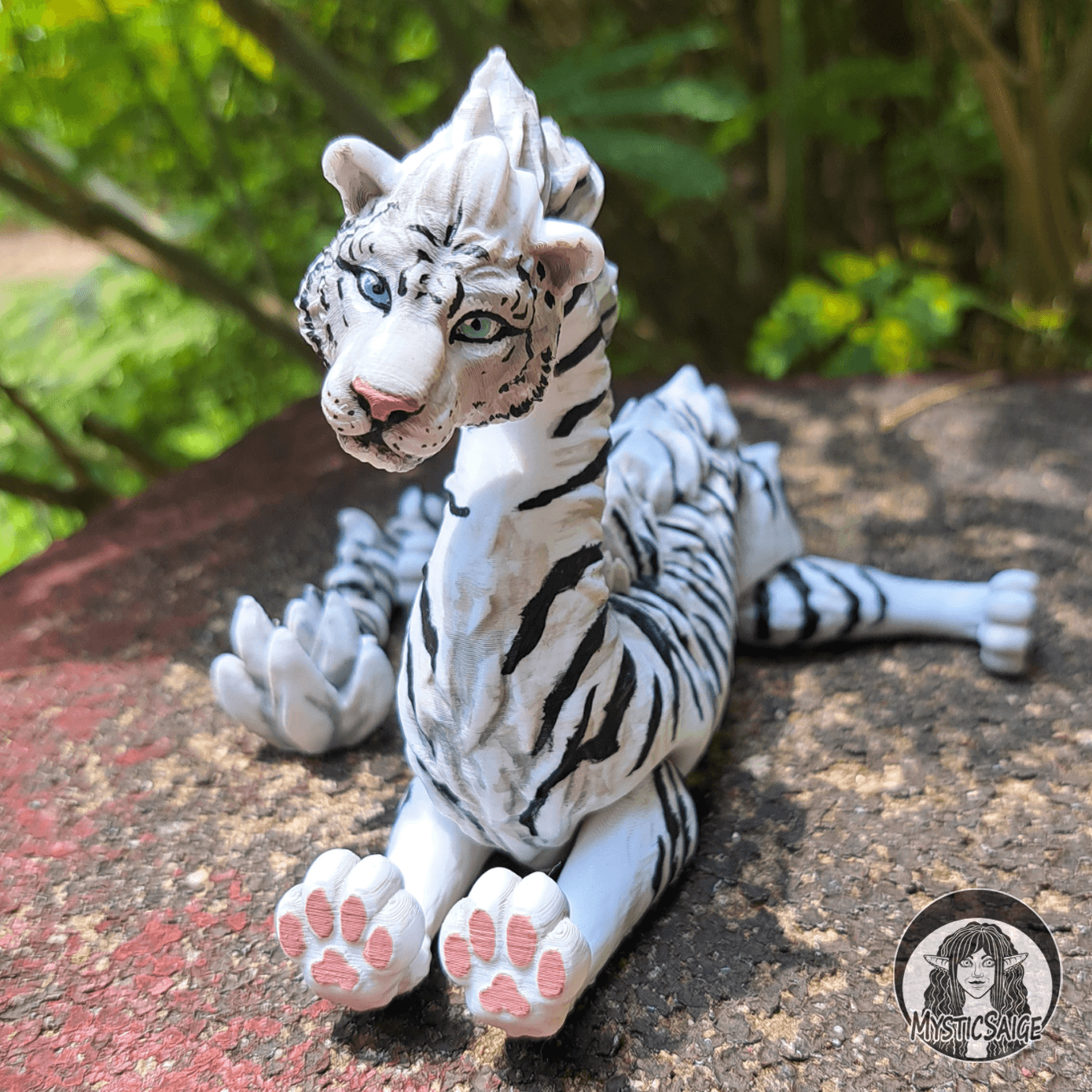 Tiger Dragon 3d model