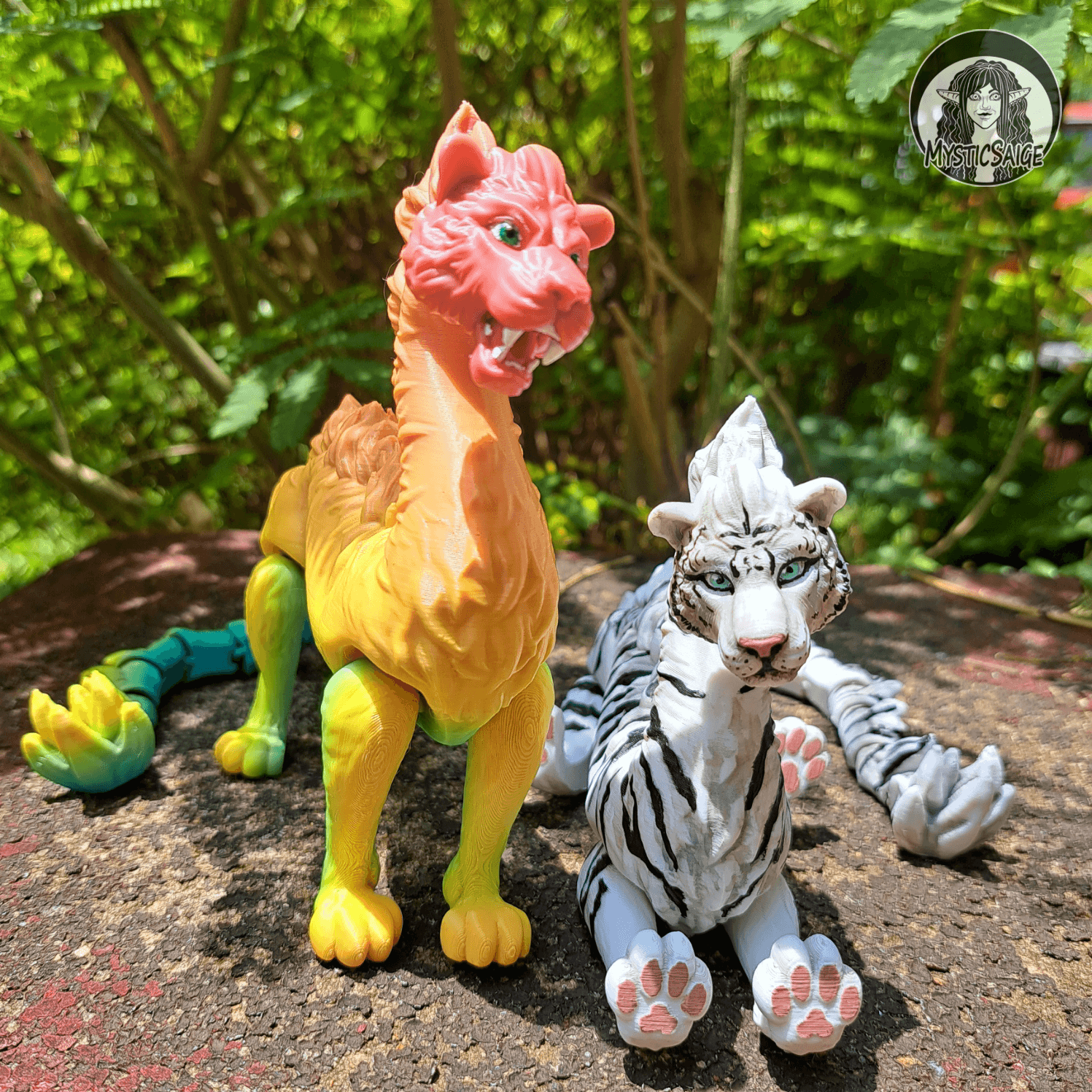 Tiger Dragon 3d model