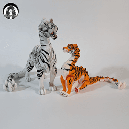 Tiger Dragon 3d model