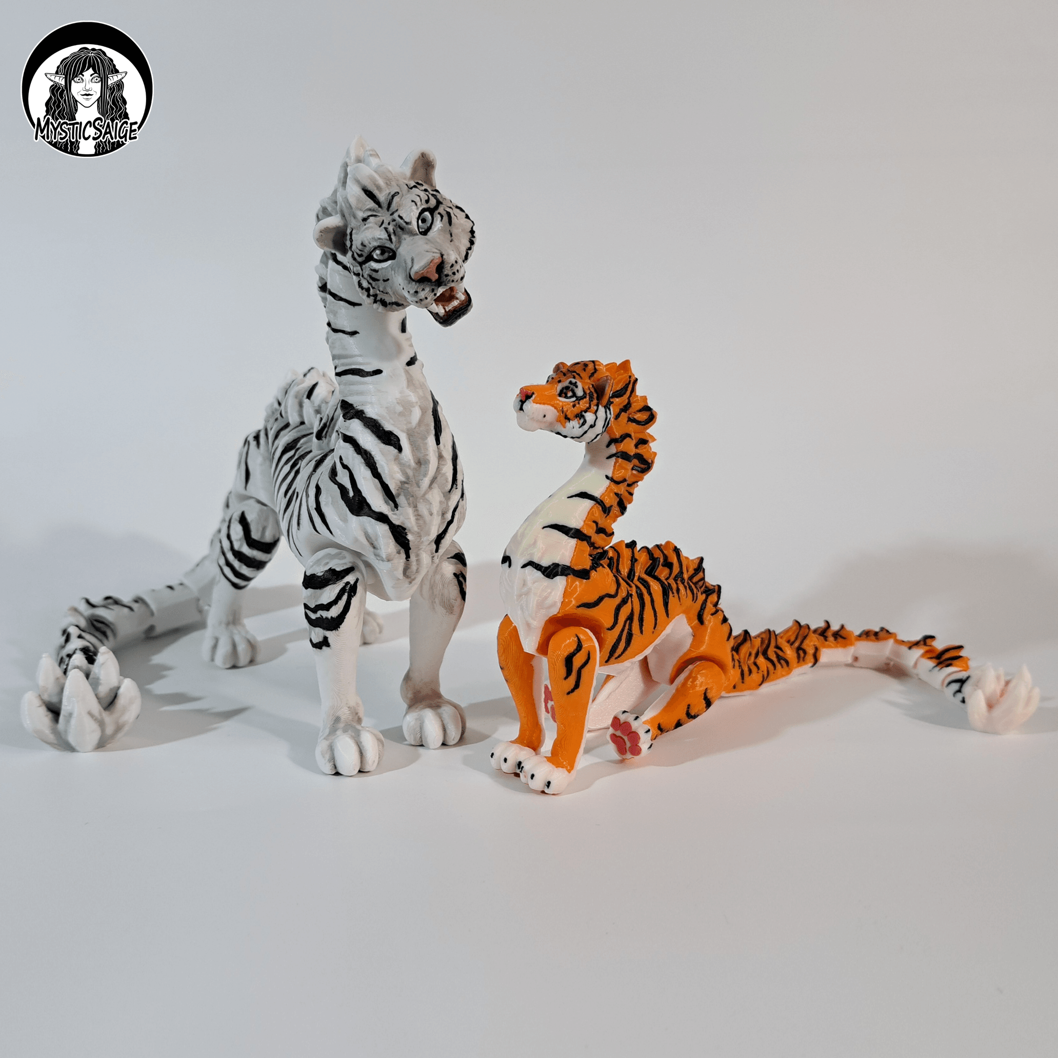 Tiger Dragon 3d model