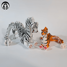 Tiger Dragon 3d model