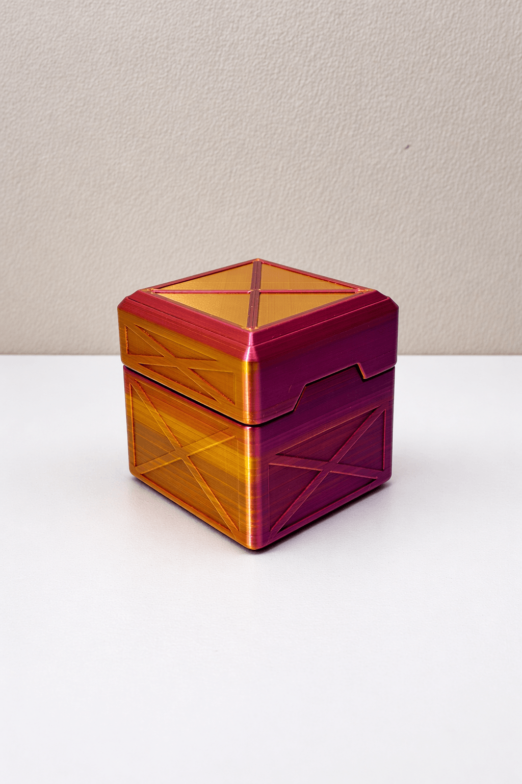 Sci-Fi Retrofuturistic Storage Crate 3d model