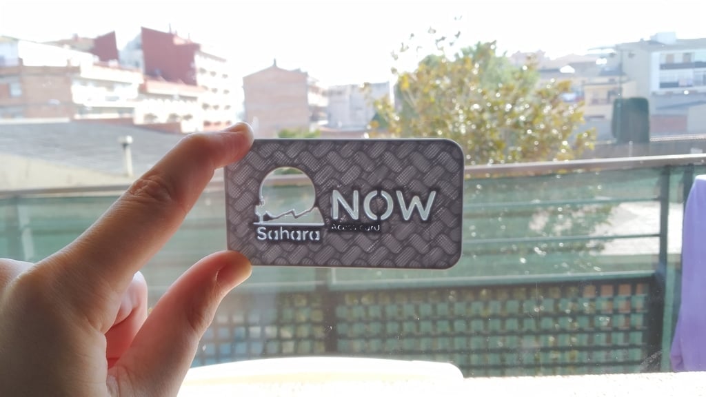 Sahara NOW access keycard 3d model