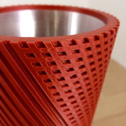 Vase "Crossline" 3d model