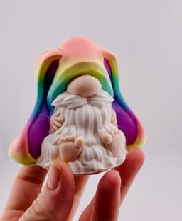 Long Ear Bunny Gnome 3d model