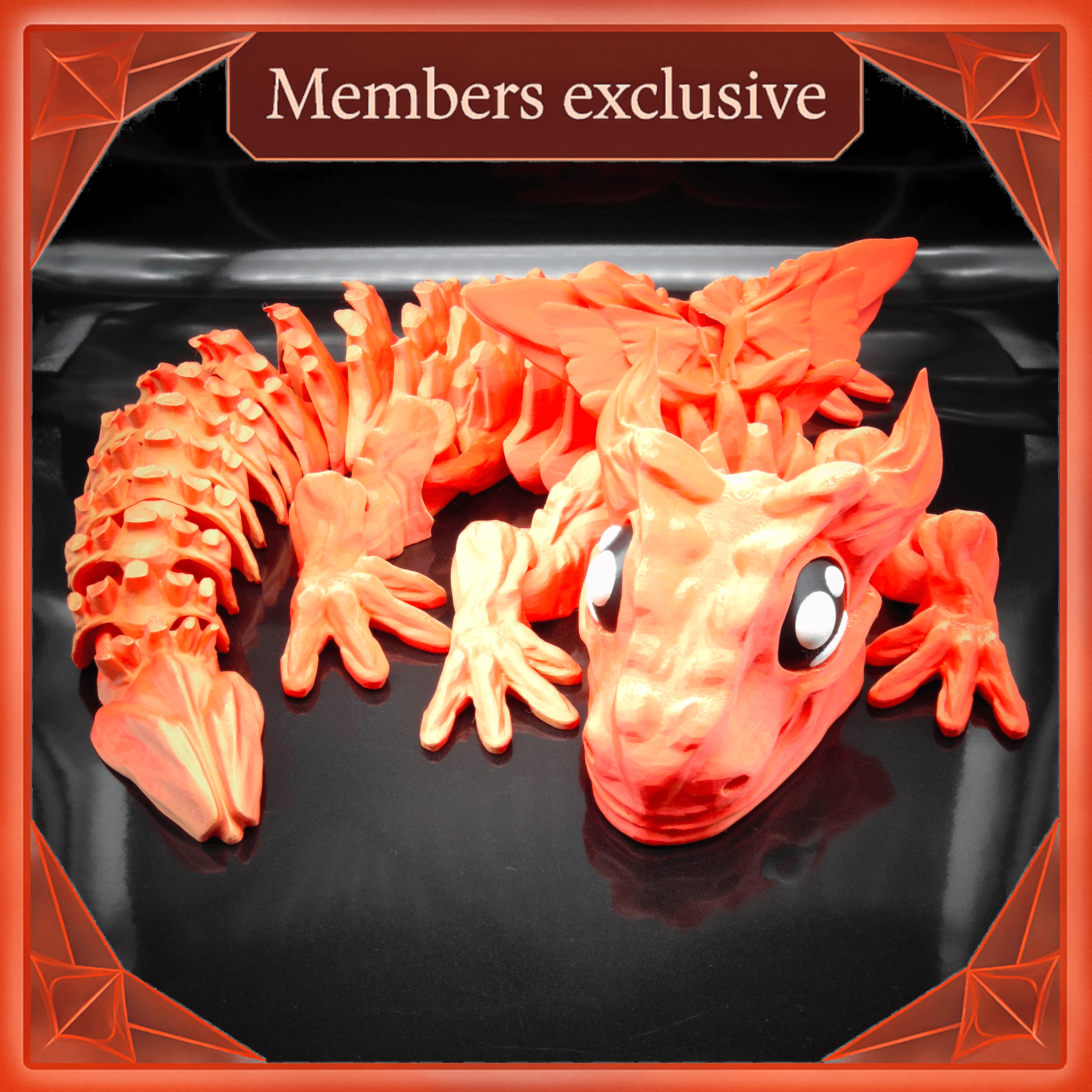 XXL Glorious Baby Dragon! 3d model