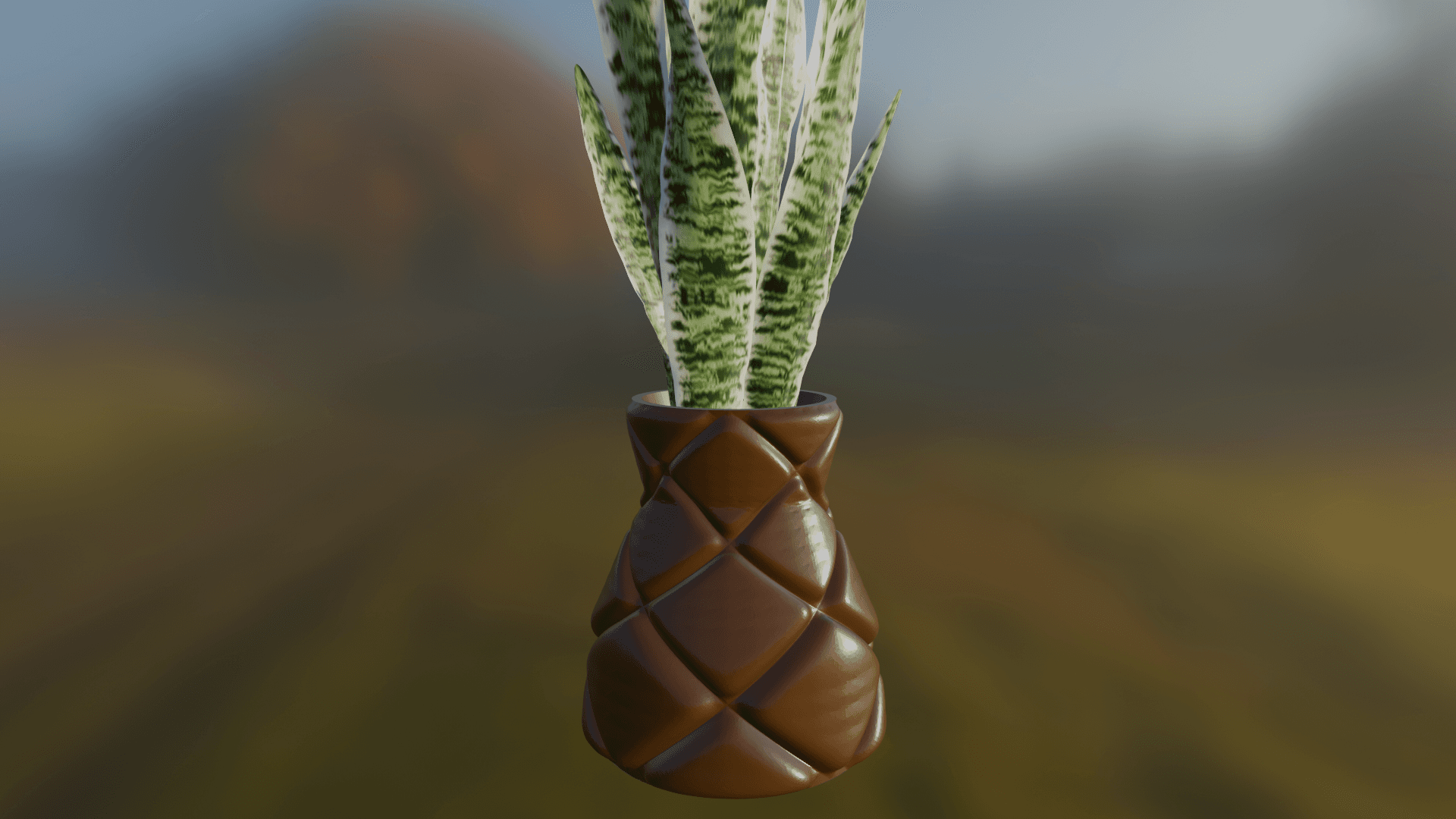 Pillow Vase Mod 4 3d model