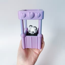 Teddy Bear Booth 3d model