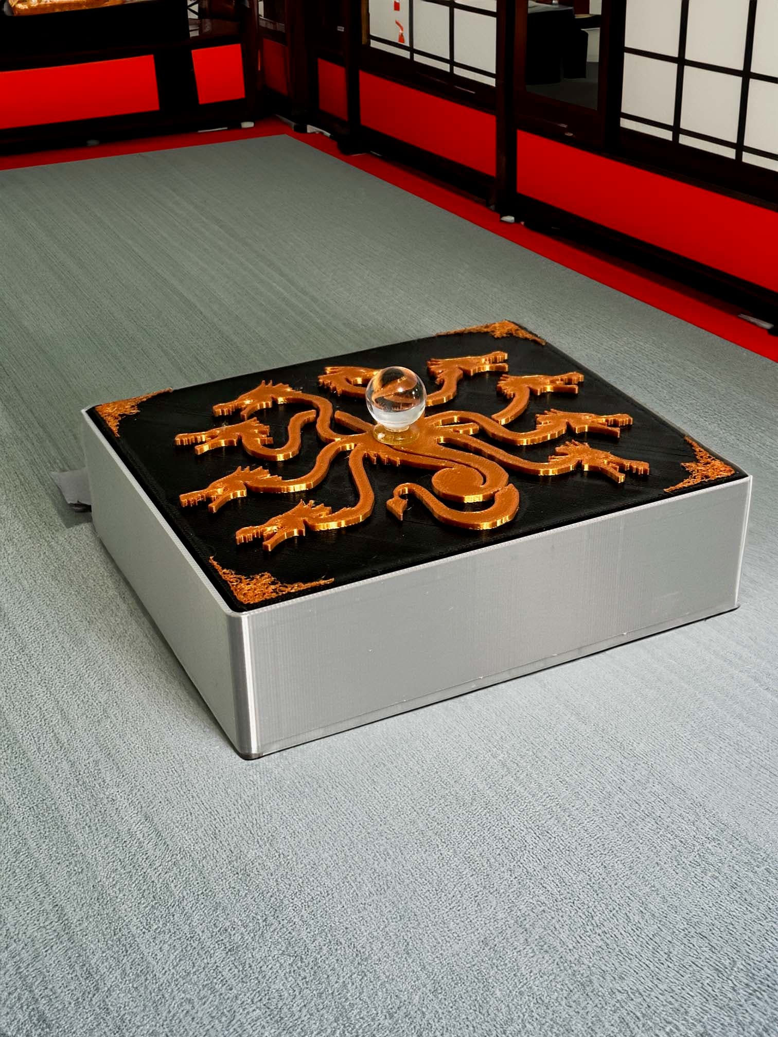 Nine Dragon Gift/Storage Box 3d model