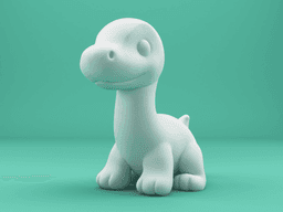 Cute Dinosaur Pack 3d model