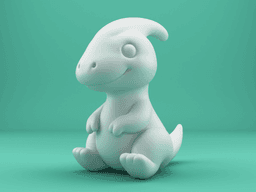 Cute Dinosaur Pack 3d model