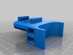 gopro fatbike fork mount 3d model