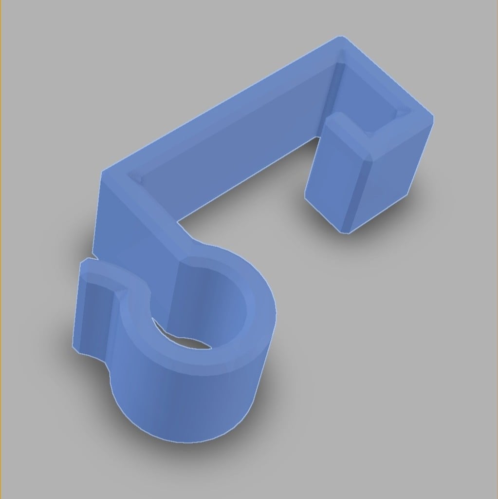 Christmas Light Railing Clip 3d model
