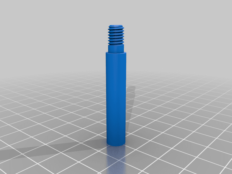 Threaded Rod for Kitchen Sink 3d model