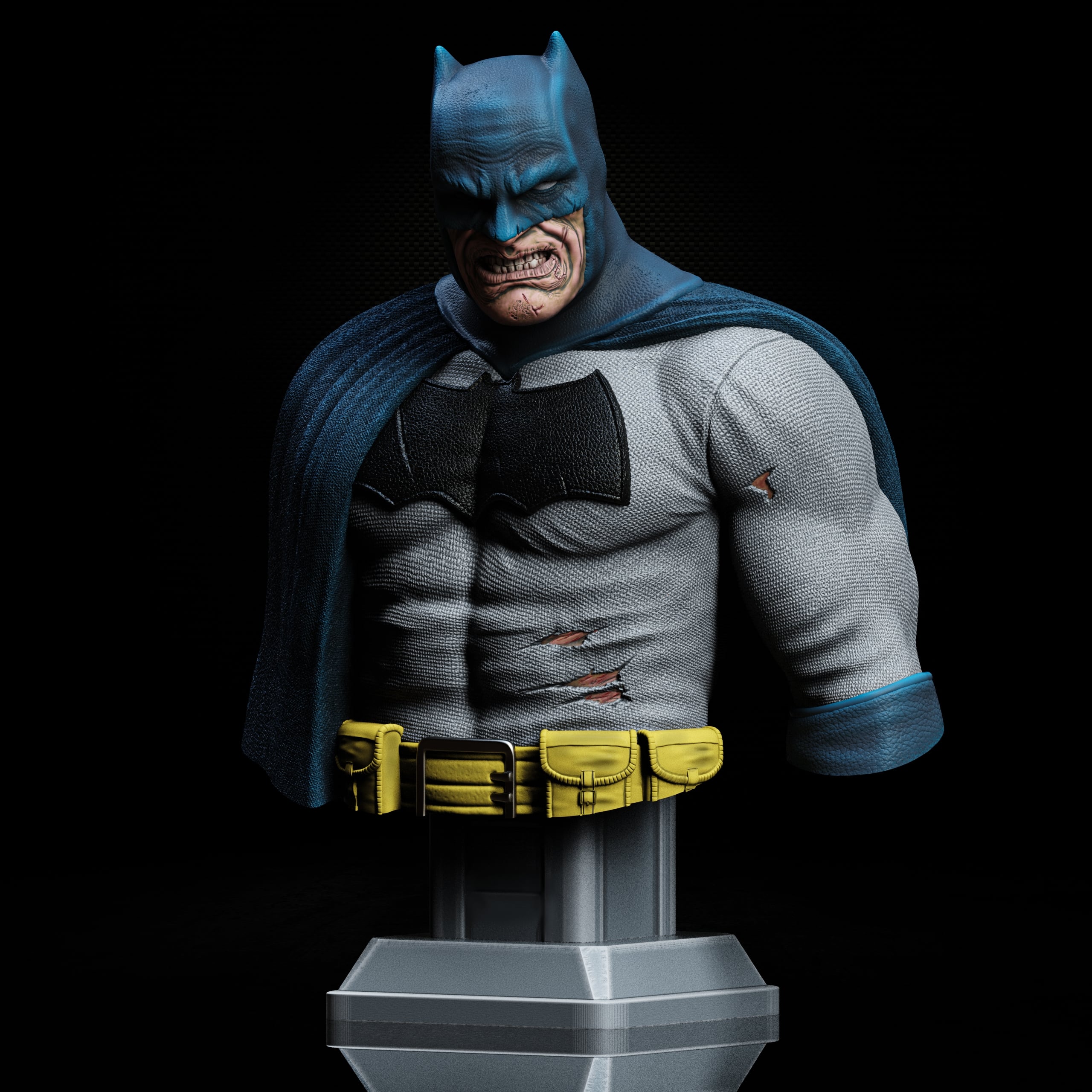 Frank Miller Batman (Pre-Supported) 3d model