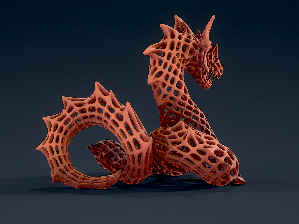 Mesh Basilisk 3d model